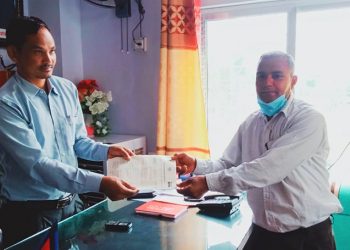 ९५ लाखको राहत सामाग्री हस्तान्तरण