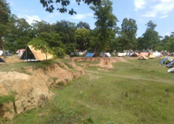 भजनीका सामुदायिक वन अतिक्रमण