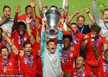 बायर्न म्युनिखलाई छैटौँ पटक च्याम्पियन्स लिगको उपाधि