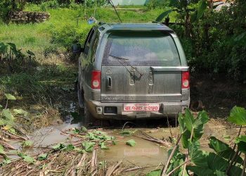 सरकारी जिपको ठक्करबाट एक घाइते