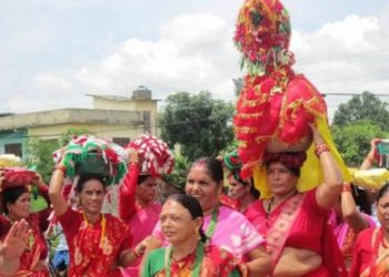 सुदूरपश्चिममा आज नानी गौरा मनाईदै