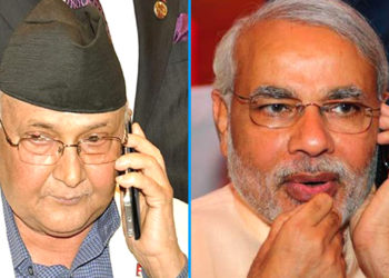 प्रधानमन्त्री ओली र मोदीबीच टेलिफोन संवाद भएपछि चिसिएको सम्बन्ध सुधारिने संकेत