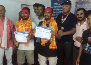 नारायणपुर जेशिजद्वारा मोटरसाइकल स्लो प्रतियोगिता सम्पन्न