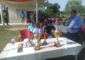 बेलुवामा फुटबल प्रतियोगिता शुरु