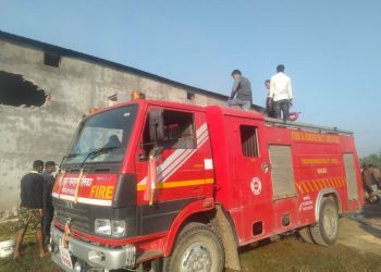 टीकापुरको सोयाबिन उद्योगमा आगलागी