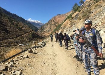 विप्लवका गतिविधि बढेपछि हुम्लाका गाउँगाउँमा सुरक्षा गस्ती