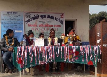 टीकापुर–६ मा क्रिकेट प्रतियोगिता