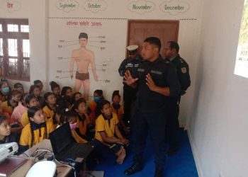 शान्ति सुरक्षा प्रभावकारी बनाउन टीकापुर प्रहरीको निरन्तर पहल