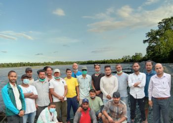 टीकापुरका युवाहरु बिपद् व्यवस्थापनका लागि जुटे