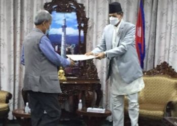 सभामुखलाई सरी भन्दै रावलले लिए राजीनामा फिर्ता