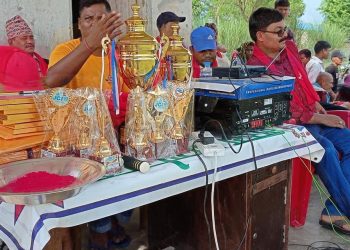 नारायणपुर जेशिजको आयोजनामा भएको फुटबल प्रतियोगिता सम्पन्न