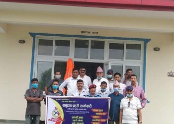 सत्ती प्रहरी चौकीले गर्यो बृक्षारोपण