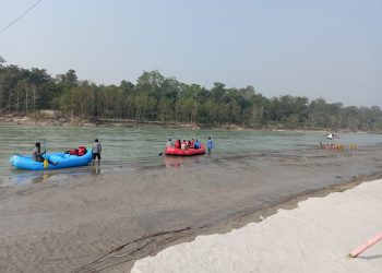 टीकापुर  पार्क स्थित कर्णाली नदीको टापुमा सांगीतिक उत्सव हुने