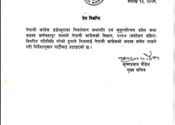 काँग्रेसबाट सुदूरपश्चिमका सांसद कर्ण मल्ल निष्कासित