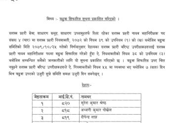 सशस्त्रका ४ एसएसपीलाई डीआईजीमा बढुवा सिफारिस