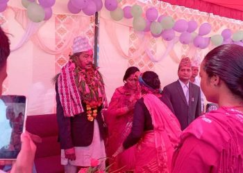 जानकी गाउँपालिकामा पञ्चेबाजासहित शिक्षकको बिदाइ