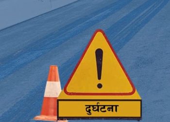 मोटरसाइकल दुर्घटना हुँदा एक बालकको मृत्यु