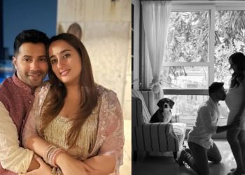 पहिलो सन्तानलाई स्वागत गर्दै वरुण र नताशा