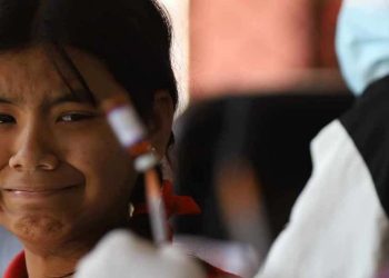 देशभर ५७ लाख बढी बालबालिकालाई दादुरा–रुबेला खोप लगाइँदै