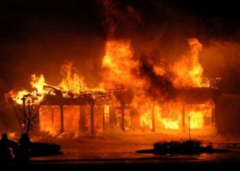 कैलालीको टीकापुरमा ग्याँस बन्द गर्ने क्रममा आगलागी