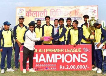 कैलाली प्रिमियर लिगको उपाधि आलितालले जित्यो