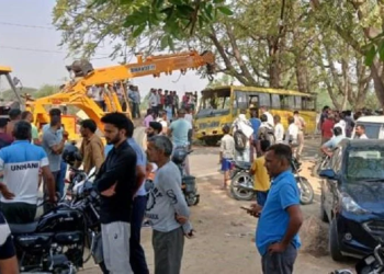 भारतको हरियाणामा स्कुल बस दुर्घटना हुँदा ६ बालबालिकाको मृत्यु