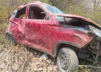 अर्घाखाँचीमा ट्याक्सी दुर्घटना हुँदा ६ जना घाइते