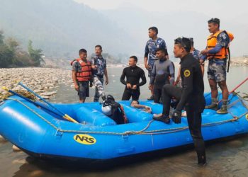 सेतीमा नुहाउने क्रममा बेपत्ता भएका नरबहादुरको शव फेला