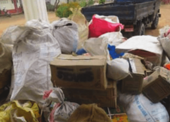 एक लाख बढीका अबैध सामान बरामद