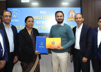 सुदूरपश्चिम रोयल्सलाई नेपाल टेलिकमको साथ