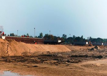 वनहरा पक्की पुल निर्माण अन्तिम चरणमा