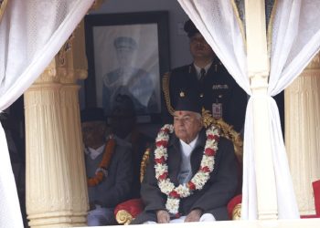 राष्ट्रपति रामचन्द्र पौडेलद्वारा वसन्त श्रवण