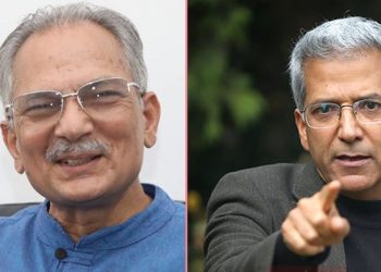 पूर्वराजालाई दण्डित गर्नुपर्ने डा. भट्टराईको माग, रवीन्द्र मिश्रले फर्काए कडा जवाफ