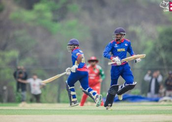 हङकङलाई हराउँदै नेपालकाे लगातार तेस्राे जीत