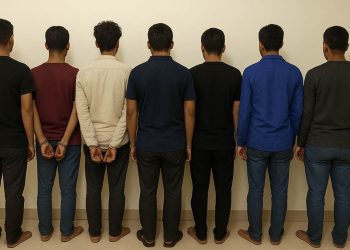 कैलालीमा लाग‍ुऔषधसहित ७ जना पक्राउ